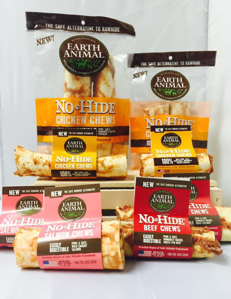 Earth Animal No Hide Chews Beef or Chicken The Grateful Dog Bakery