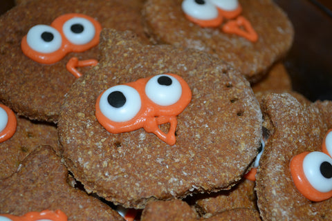 Pumpkin Spelt Jack O Lantern Treat